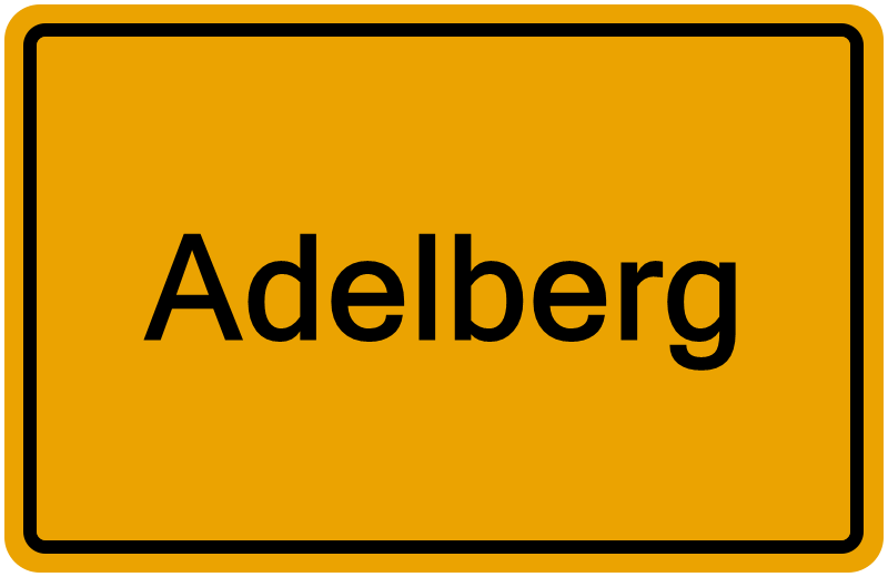 Handelsregisterauszug Adelberg