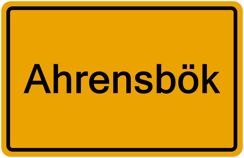 Handelsregisterauszug Ahrensbök