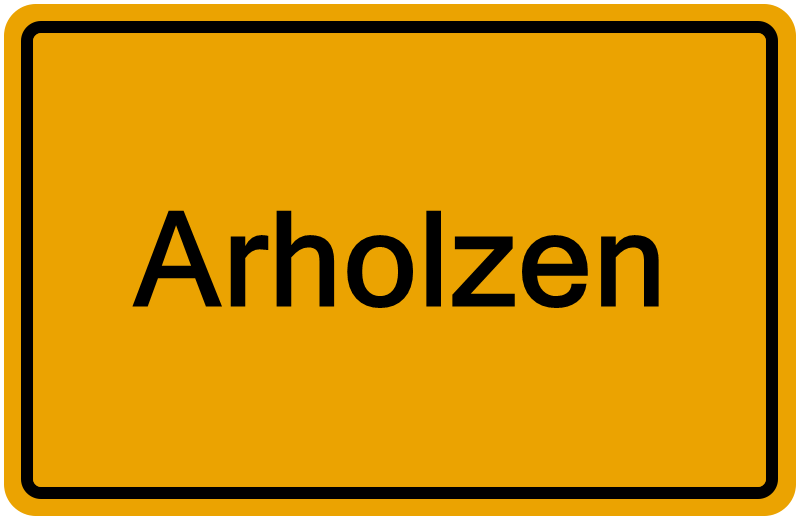 Handelsregisterauszug Arholzen