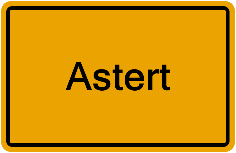 Handelsregisterauszug Astert