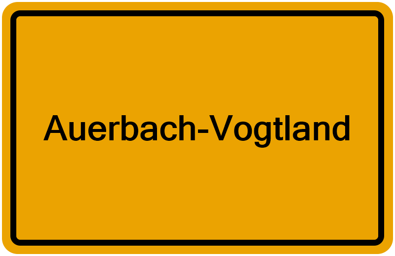 Handelsregisterauszug Auerbach-Vogtland