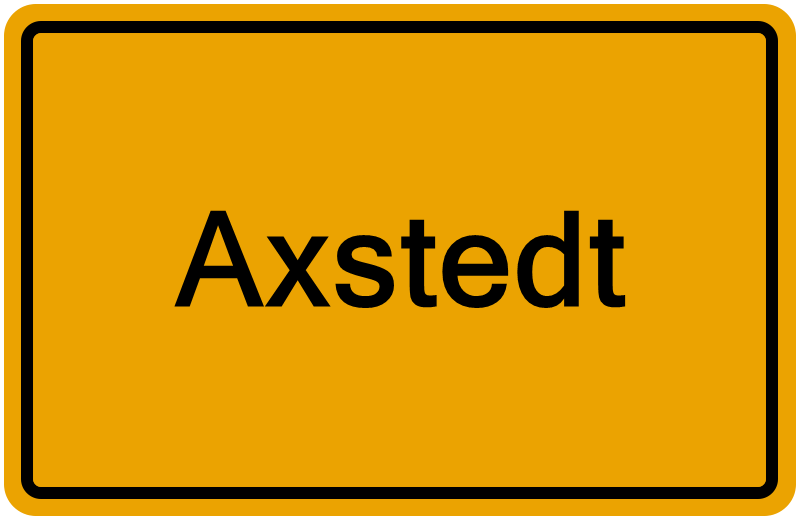 Handelsregisterauszug Axstedt