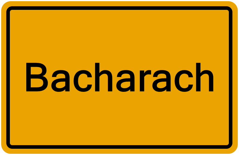 Handelsregisterauszug Bacharach