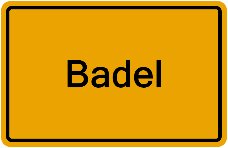 Handelsregisterauszug Badel