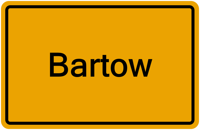 Handelsregisterauszug Bartow