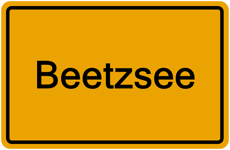 Handelsregisterauszug Beetzsee