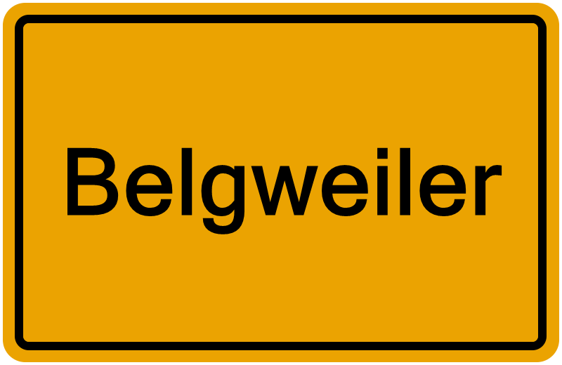 Handelsregisterauszug Belgweiler