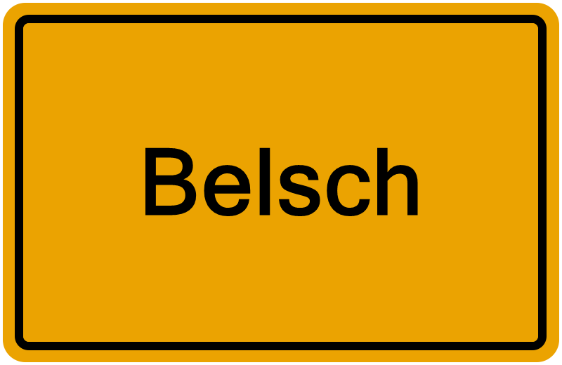 Handelsregisterauszug Belsch
