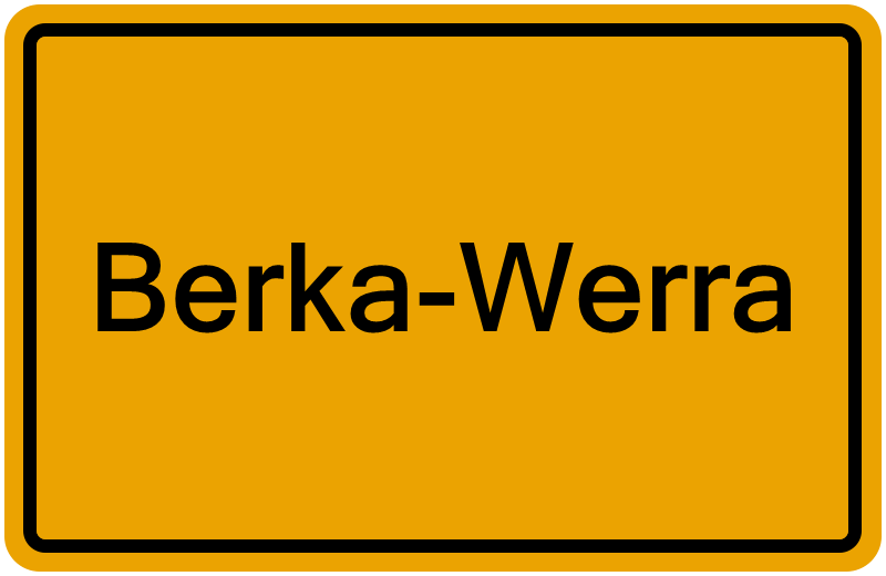 Handelsregisterauszug Berka-Werra