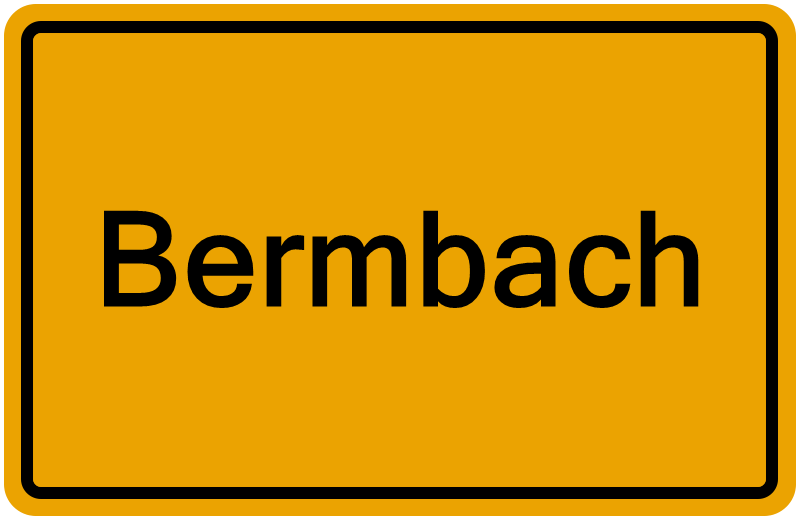 Handelsregisterauszug Bermbach