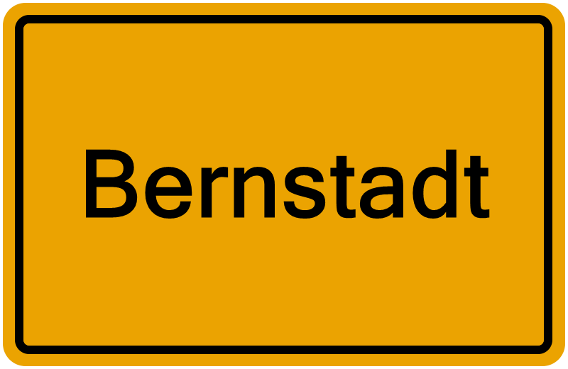 Handelsregisterauszug Bernstadt