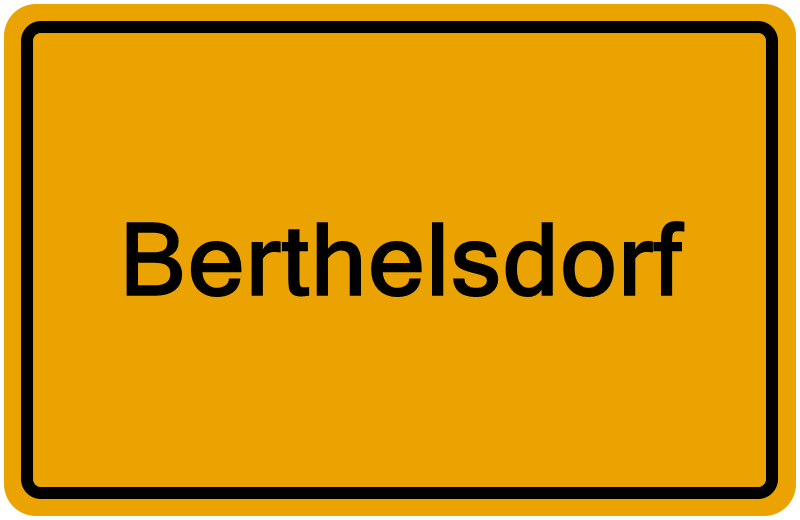 Handelsregisterauszug Berthelsdorf