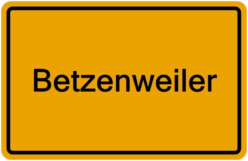 Handelsregisterauszug Betzenweiler