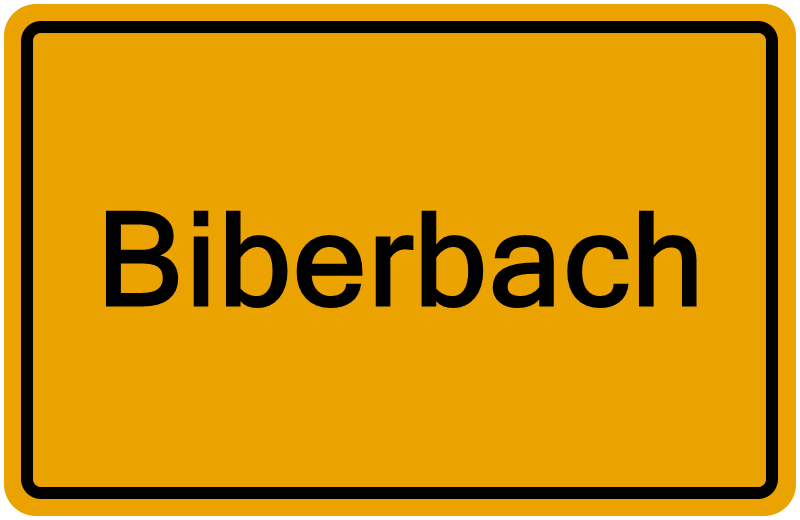 Handelsregisterauszug Biberbach