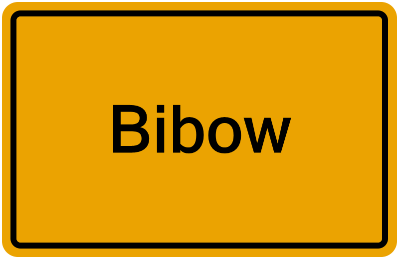 Handelsregisterauszug Bibow