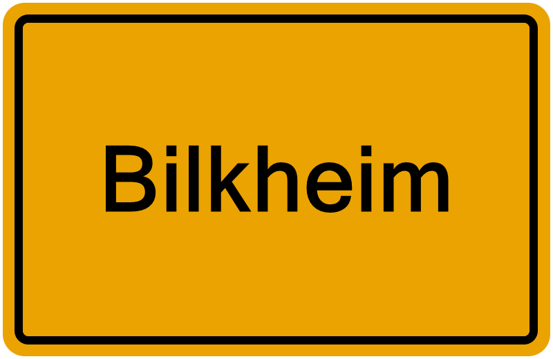 Handelsregisterauszug Bilkheim
