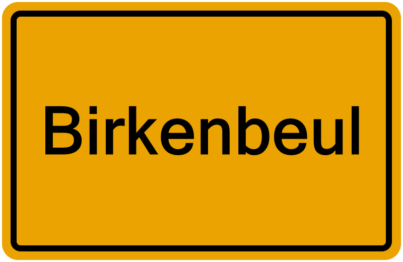 Handelsregisterauszug Birkenbeul