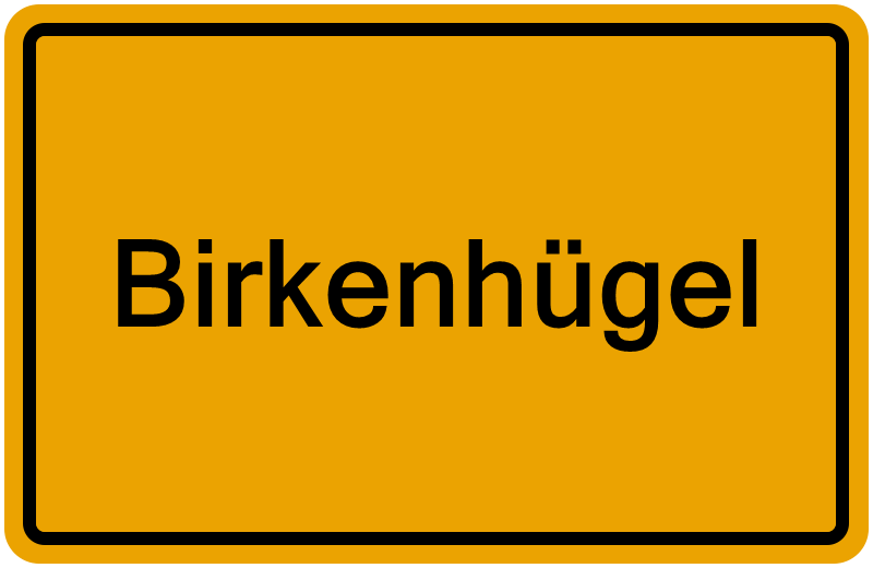 Handelsregisterauszug Birkenhügel