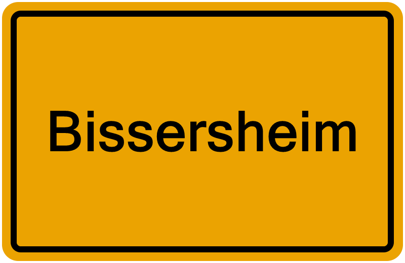 Handelsregisterauszug Bissersheim