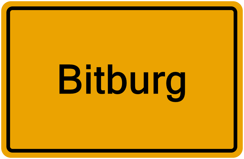 Handelsregisterauszug Bitburg