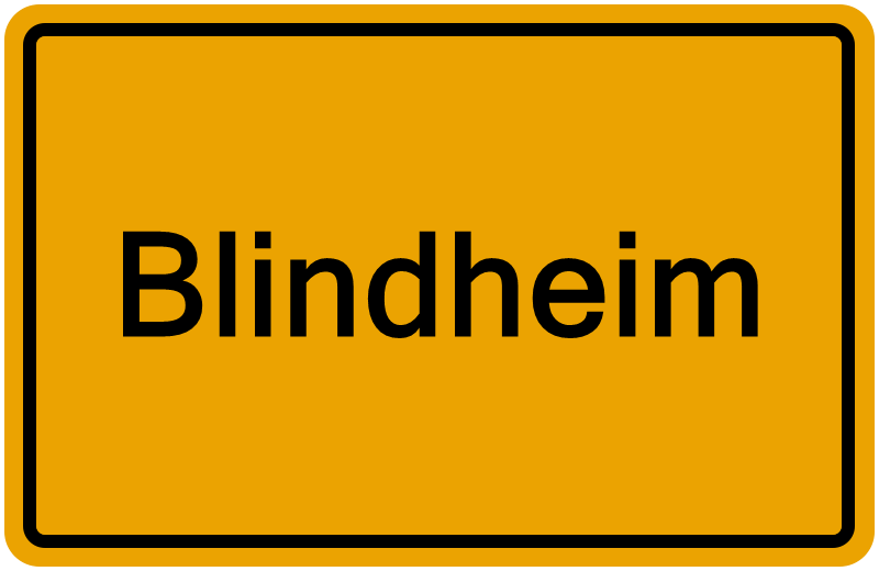Handelsregisterauszug Blindheim