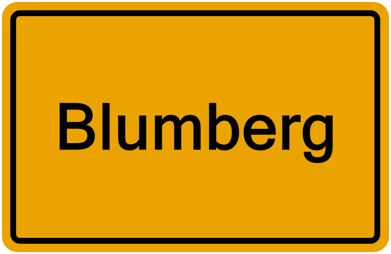 Handelsregisterauszug Blumberg