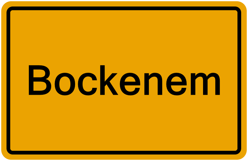 Handelsregisterauszug Bockenem