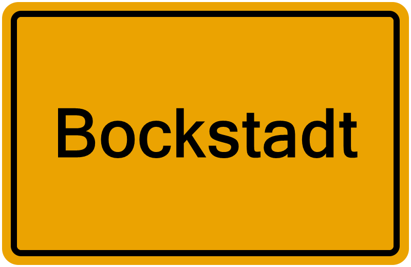Handelsregisterauszug Bockstadt