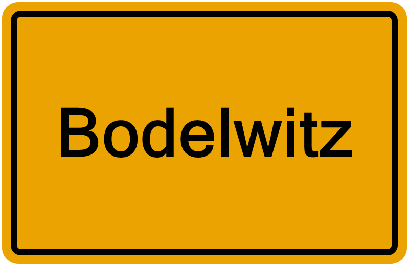 Handelsregisterauszug Bodelwitz