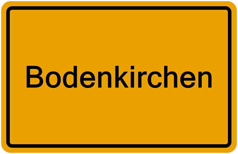 Handelsregisterauszug Bodenkirchen