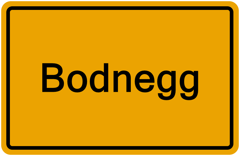 Handelsregisterauszug Bodnegg