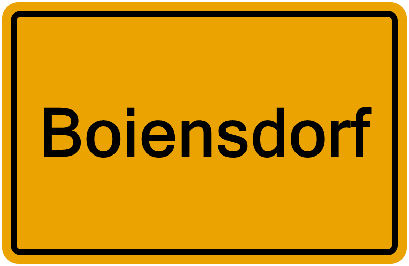 Handelsregisterauszug Boiensdorf