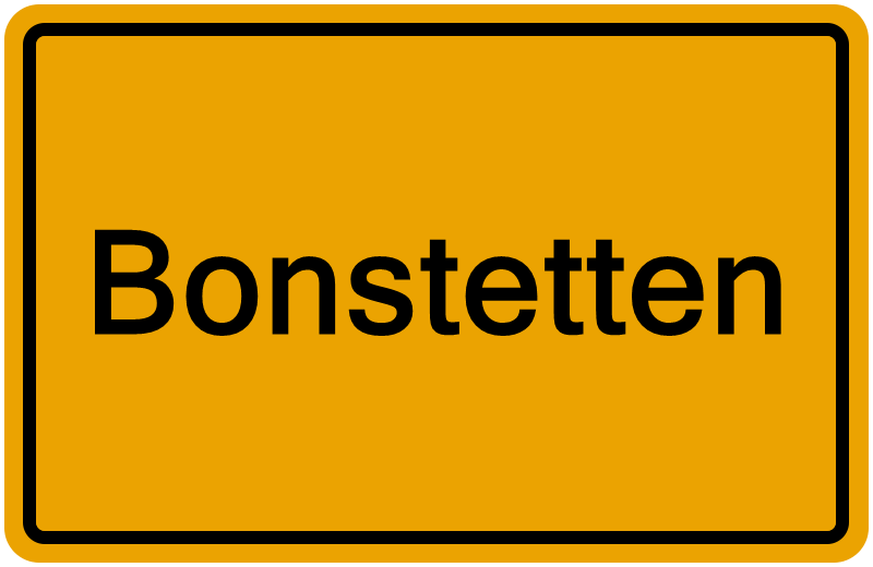 Handelsregisterauszug Bonstetten