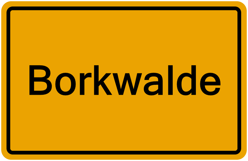 Handelsregisterauszug Borkwalde