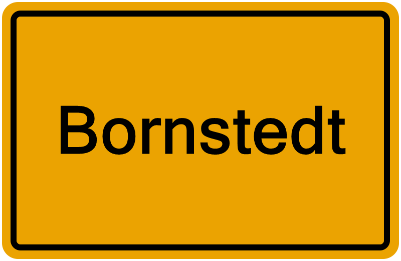 Handelsregisterauszug Bornstedt