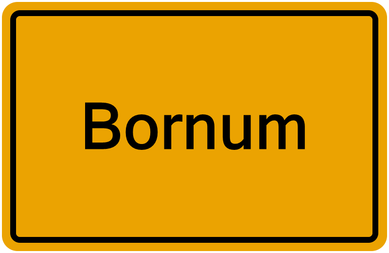 Handelsregisterauszug Bornum