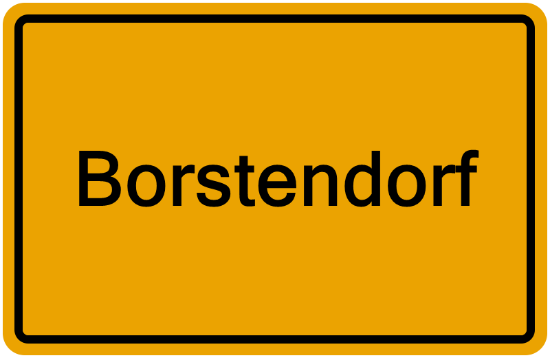 Handelsregisterauszug Borstendorf
