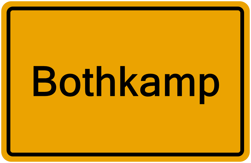 Handelsregisterauszug Bothkamp