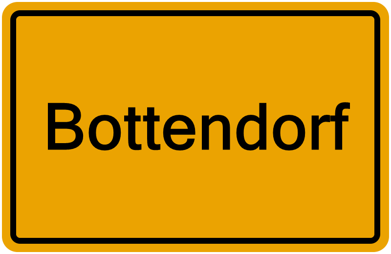 Handelsregisterauszug Bottendorf