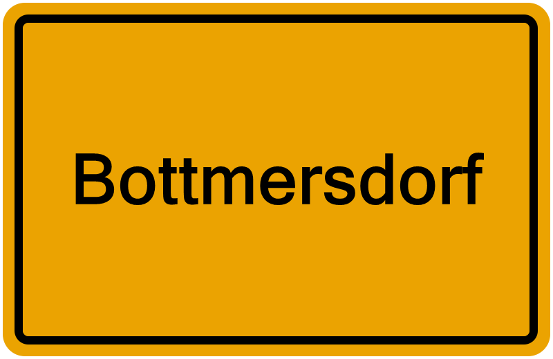 Handelsregisterauszug Bottmersdorf