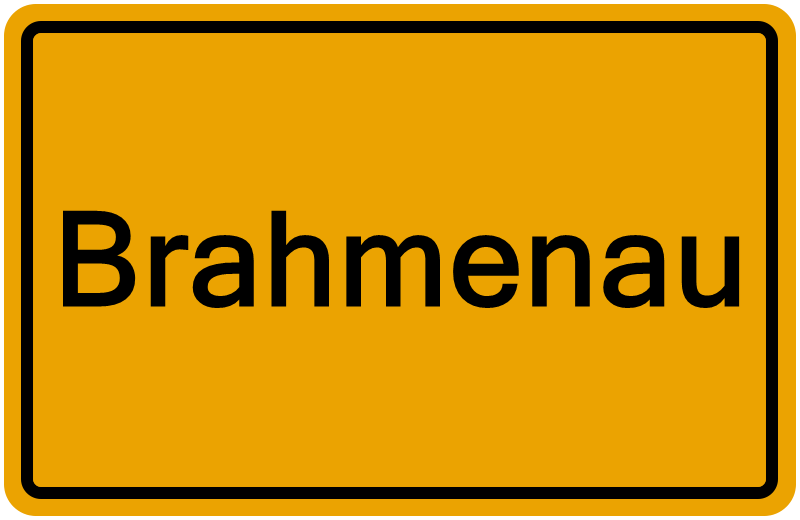 Handelsregisterauszug Brahmenau