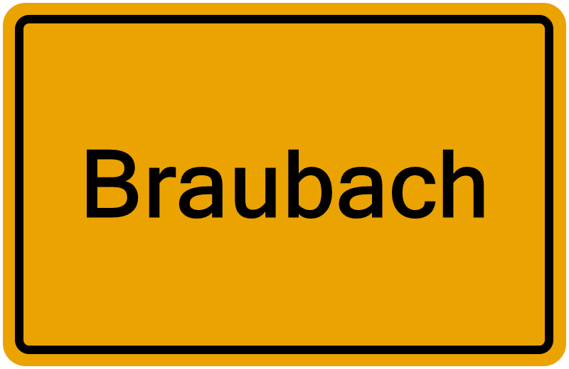 Handelsregisterauszug Braubach