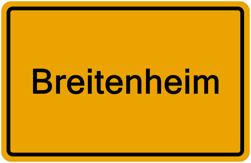 Handelsregisterauszug Breitenheim