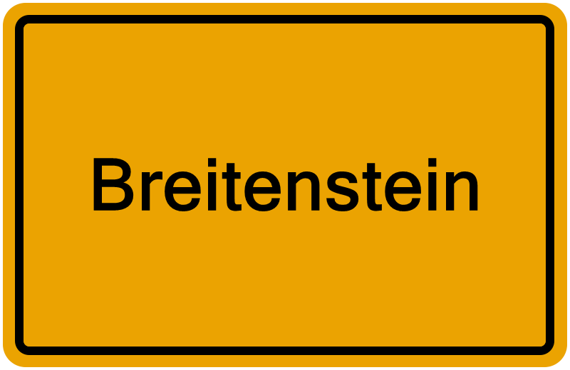 Handelsregisterauszug Breitenstein