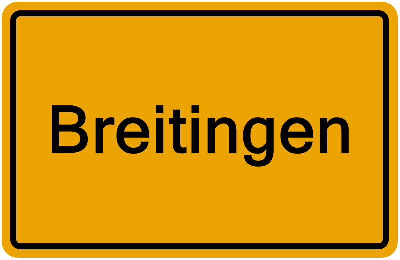 Handelsregisterauszug Breitingen