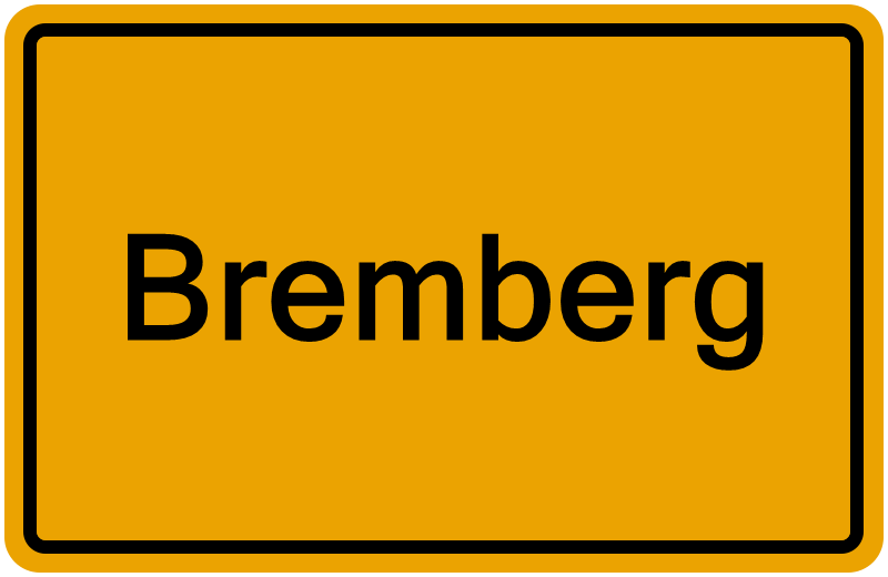 Handelsregisterauszug Bremberg