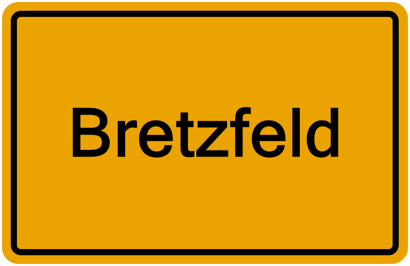 Handelsregisterauszug Bretzfeld