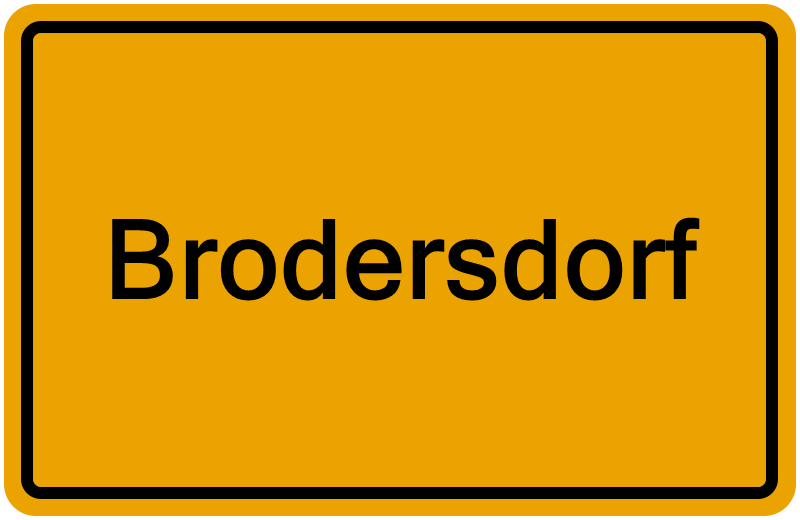 Handelsregisterauszug Brodersdorf