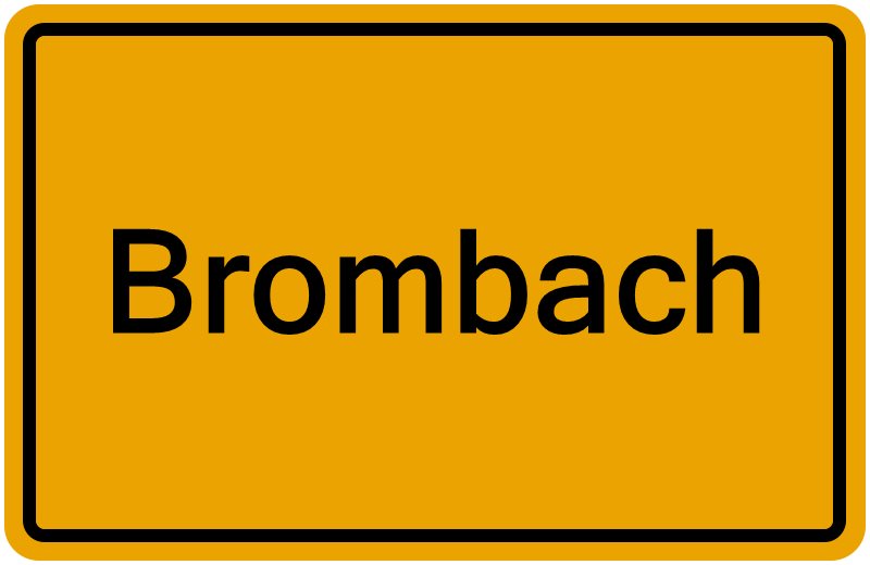 Handelsregisterauszug Brombach