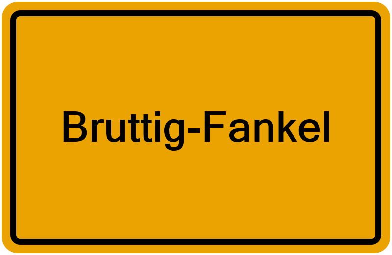 Handelsregisterauszug Bruttig-Fankel